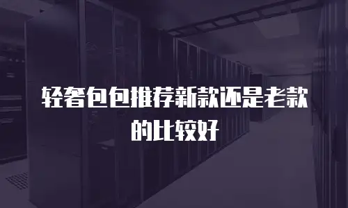 轻奢包包推荐新款还是老款的比较好