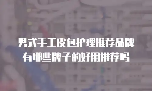 男式手工皮包护理推荐品牌有哪些牌子的好用推荐吗