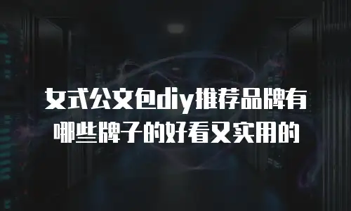 女式公文包diy推荐品牌有哪些牌子的好看又实用的