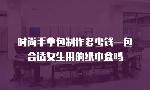时尚手拿包制作多少钱一包合适女生用的纸巾盒吗