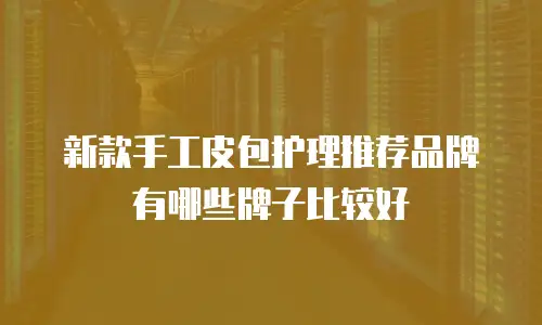 新款手工皮包护理推荐品牌有哪些牌子比较好
