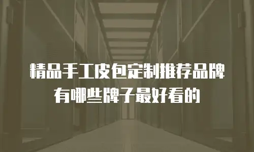 精品手工皮包定制推荐品牌有哪些牌子最好看的