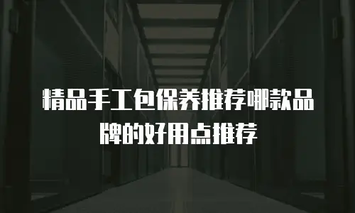 精品手工包保养推荐哪款品牌的好用点推荐