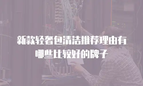 新款轻奢包清洁推荐理由有哪些比较好的牌子