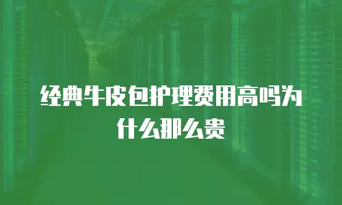 经典牛皮包护理费用高吗为什么那么贵