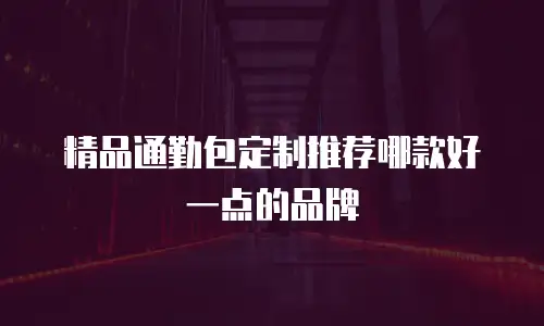 精品通勤包定制推荐哪款好一点的品牌