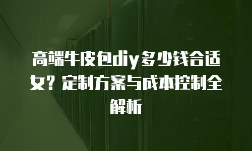 高端牛皮包diy多少钱合适女？定制方案与成本控制全解析