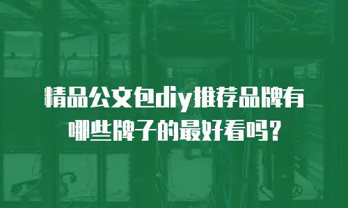 精品公文包diy推荐品牌有哪些牌子的最好看吗？