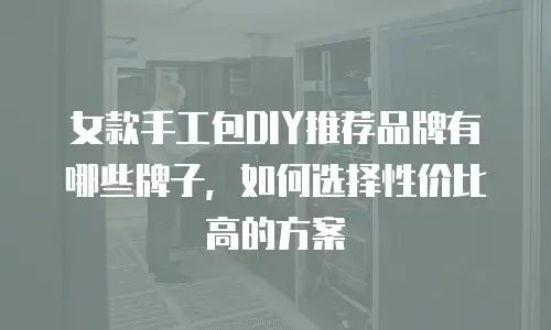 女款手工包DIY推荐品牌有哪些牌子，如何选择性价比高的方案