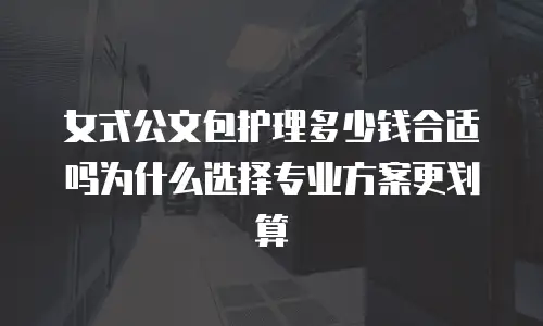 女式公文包护理多少钱合适吗为什么选择专业方案更划算