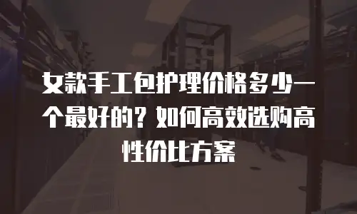 女款手工包护理价格多少一个最好的？如何高效选购高性价比方案