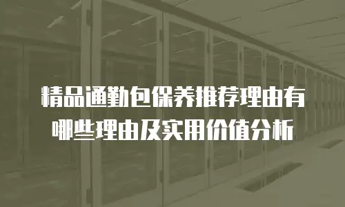 精品通勤包保养推荐理由有哪些理由及实用价值分析