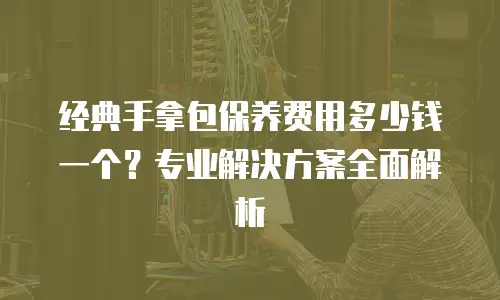 经典手拿包保养费用多少钱一个？专业解决方案全面解析