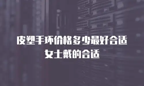皮塑手环价格多少最好合适女士戴的合适