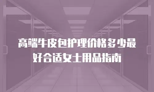 高端牛皮包护理价格多少最好合适女士用品指南