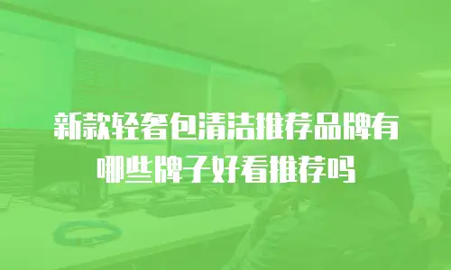 新款轻奢包清洁推荐品牌有哪些牌子好看推荐吗