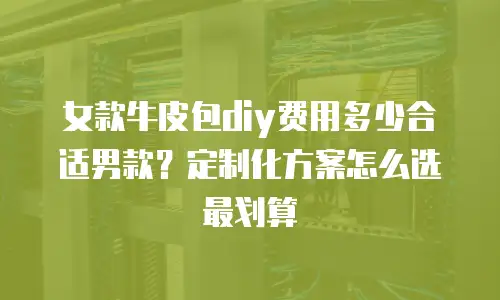 女款牛皮包diy费用多少合适男款？定制化方案怎么选最划算