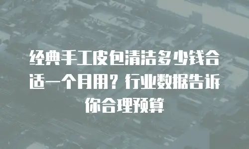 经典手工皮包清洁多少钱合适一个月用？行业数据告诉你合理预算