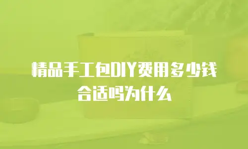 精品手工包DIY费用多少钱合适吗为什么