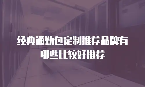 经典通勤包定制推荐品牌有哪些比较好推荐