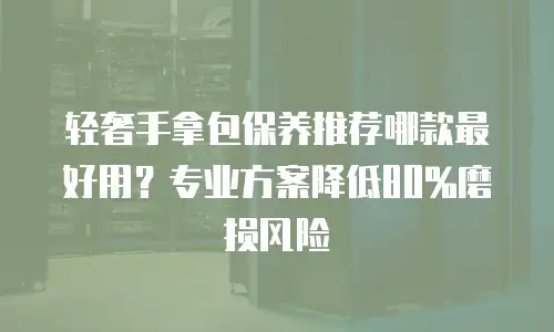 轻奢手拿包保养推荐哪款最好用？专业方案降低80%磨损风险