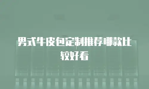 男式牛皮包定制推荐哪款比较好看