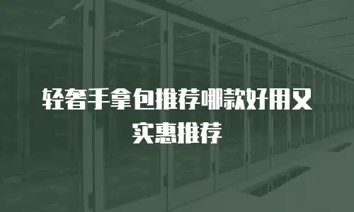 轻奢手拿包推荐哪款好用又实惠推荐