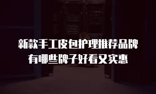 新款手工皮包护理推荐品牌有哪些牌子好看又实惠