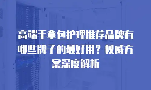 高端手拿包护理推荐品牌有哪些牌子的最好用？权威方案深度解析