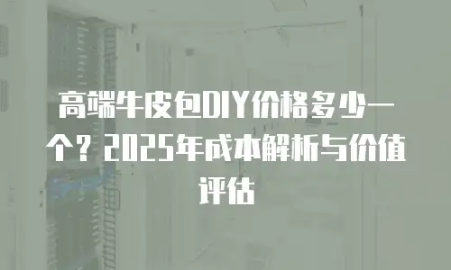 高端牛皮包DIY价格多少一个？2025年成本解析与价值评估