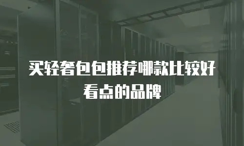 买轻奢包包推荐哪款比较好看点的品牌