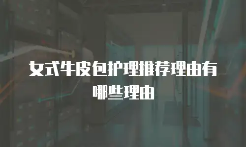 女式牛皮包护理推荐理由有哪些理由