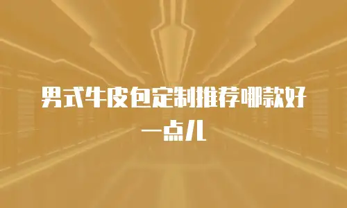 男式牛皮包定制推荐哪款好一点儿