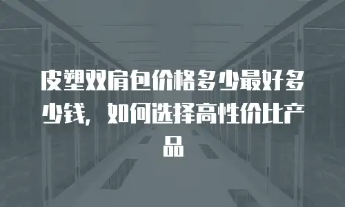 皮塑双肩包价格多少最好多少钱，如何选择高性价比产品