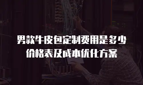 男款牛皮包定制费用是多少价格表及成本优化方案