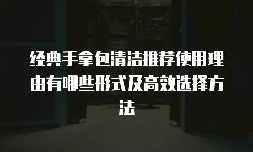经典手拿包清洁推荐使用理由有哪些形式及高效选择方法