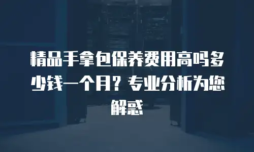 精品手拿包保养费用高吗多少钱一个月？专业分析为您解惑