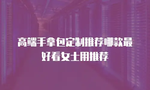 高端手拿包定制推荐哪款最好看女士用推荐