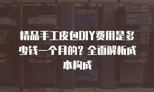 精品手工皮包DIY费用是多少钱一个月的？全面解析成本构成