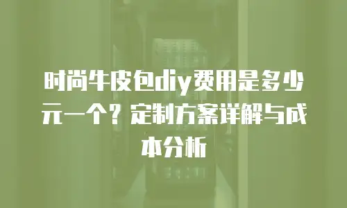 时尚牛皮包diy费用是多少元一个？定制方案详解与成本分析