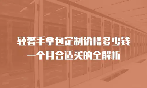 轻奢手拿包定制价格多少钱一个月合适买的全解析
