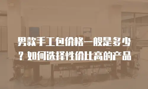 男款手工包价格一般是多少？如何选择性价比高的产品