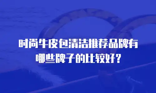 时尚牛皮包清洁推荐品牌有哪些牌子的比较好？