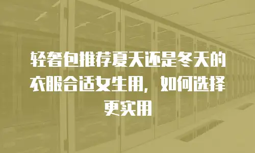 轻奢包推荐夏天还是冬天的衣服合适女生用，如何选择更实用