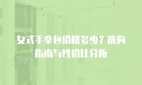 女式手拿包价格多少？选购指南与性价比分析