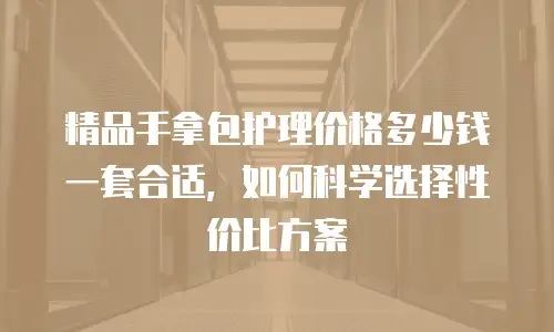 精品手拿包护理价格多少钱一套合适，如何科学选择性价比方案
