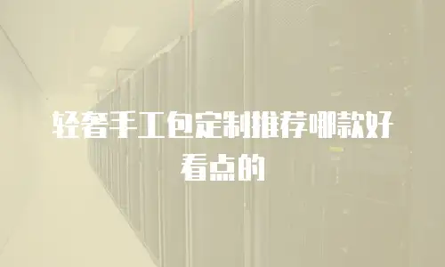 轻奢手工包定制推荐哪款好看点的