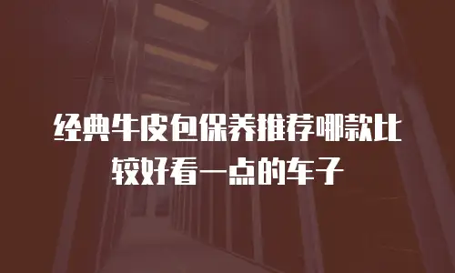 经典牛皮包保养推荐哪款比较好看一点的车子
