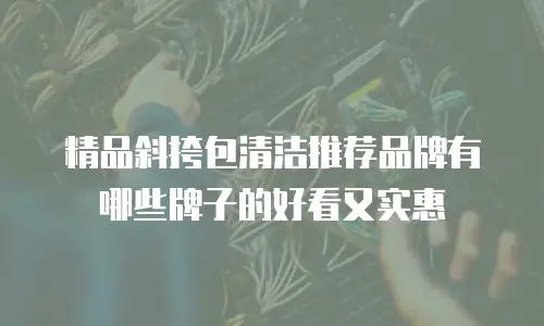 精品斜挎包清洁推荐品牌有哪些牌子的好看又实惠