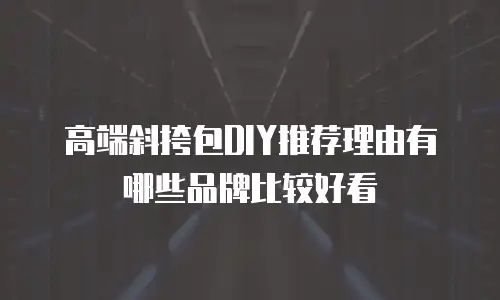高端斜挎包DIY推荐理由有哪些品牌比较好看